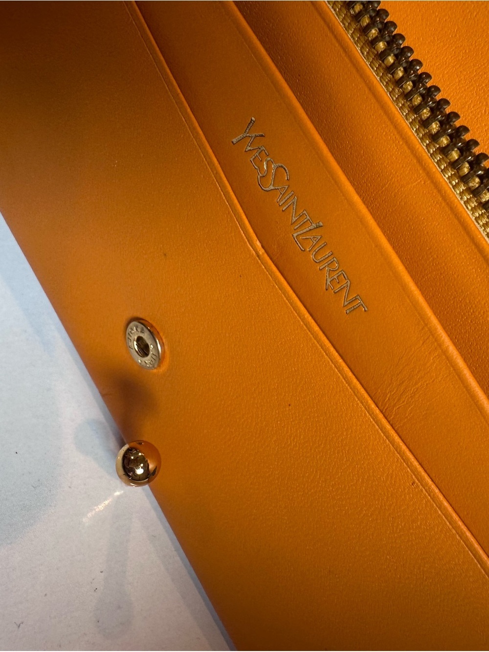Yves Saint Laurent Leather Wallet - Picture 6 of 8